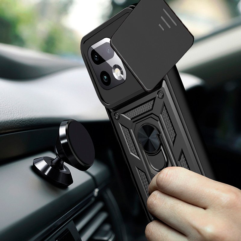 Carcasa COOL para Realme 16 Pro Plus 5G Hard Ring Negro