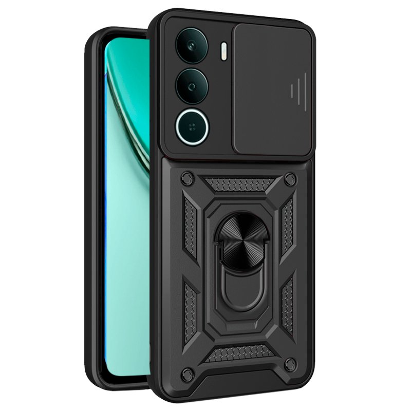 Carcasa COOL para Realme P3 Lite Hard Ring Negro