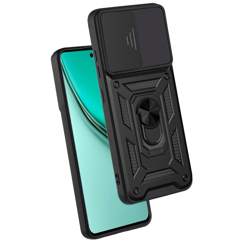 Carcasa COOL para Realme P3 Lite Hard Ring Negro