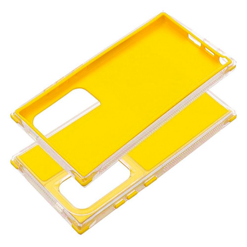Carcasa COOL para Samsung A266 Galaxy A26 5G / A17 / A17 5G Matrix Amarillo