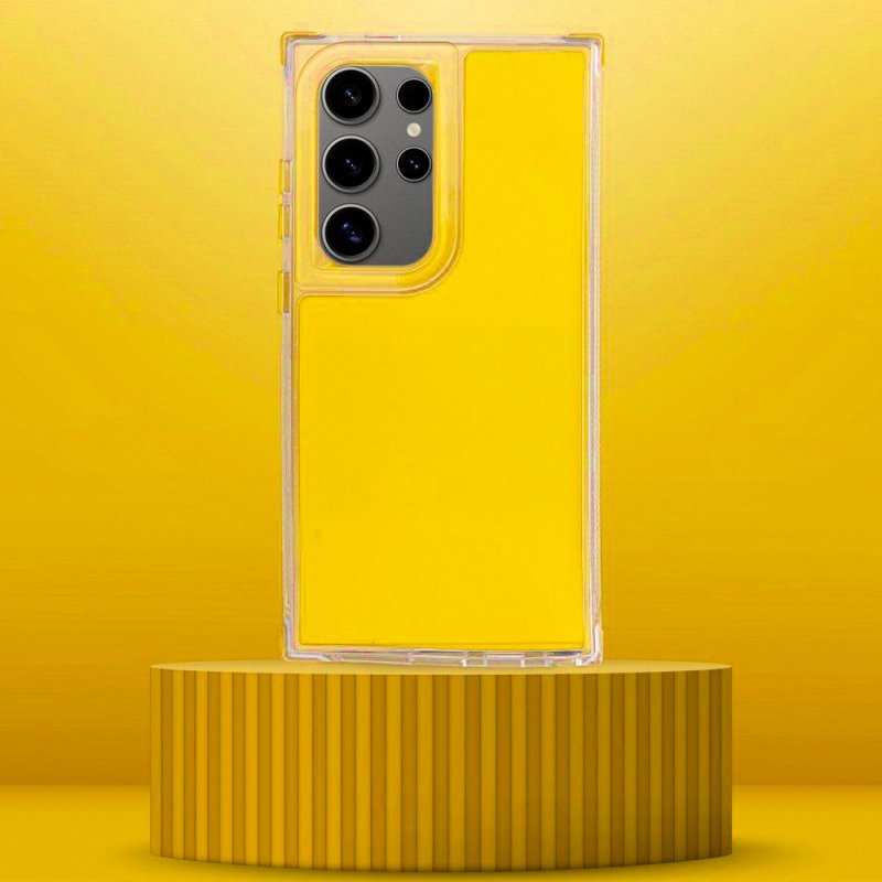 Carcasa COOL para Samsung A266 Galaxy A26 5G / A17 / A17 5G Matrix Amarillo
