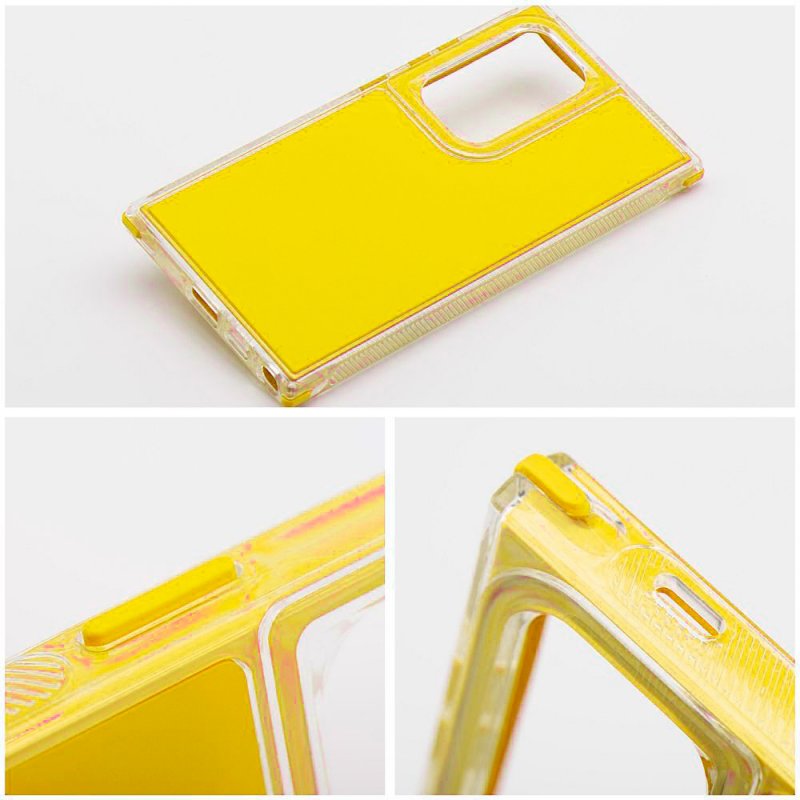 Carcasa COOL para Samsung A266 Galaxy A26 5G / A17 / A17 5G Matrix Amarillo