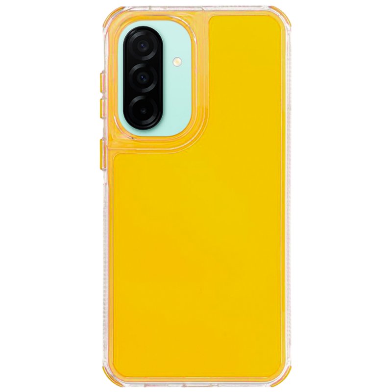 Carcasa COOL para Samsung A266 Galaxy A26 5G / A17 / A17 5G Matrix Amarillo
