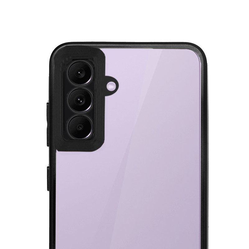 Carcasa COOL para Samsung A376 Galaxy A37 5G Borde Metalizado (Negro)