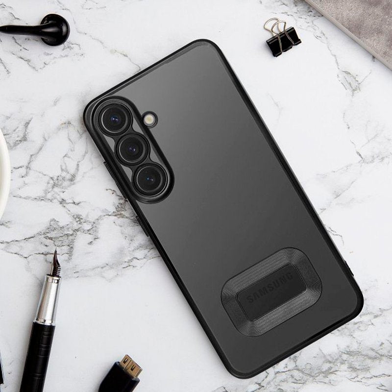 Carcasa COOL para Samsung A376 Galaxy A37 5G Borde Metalizado (Negro)