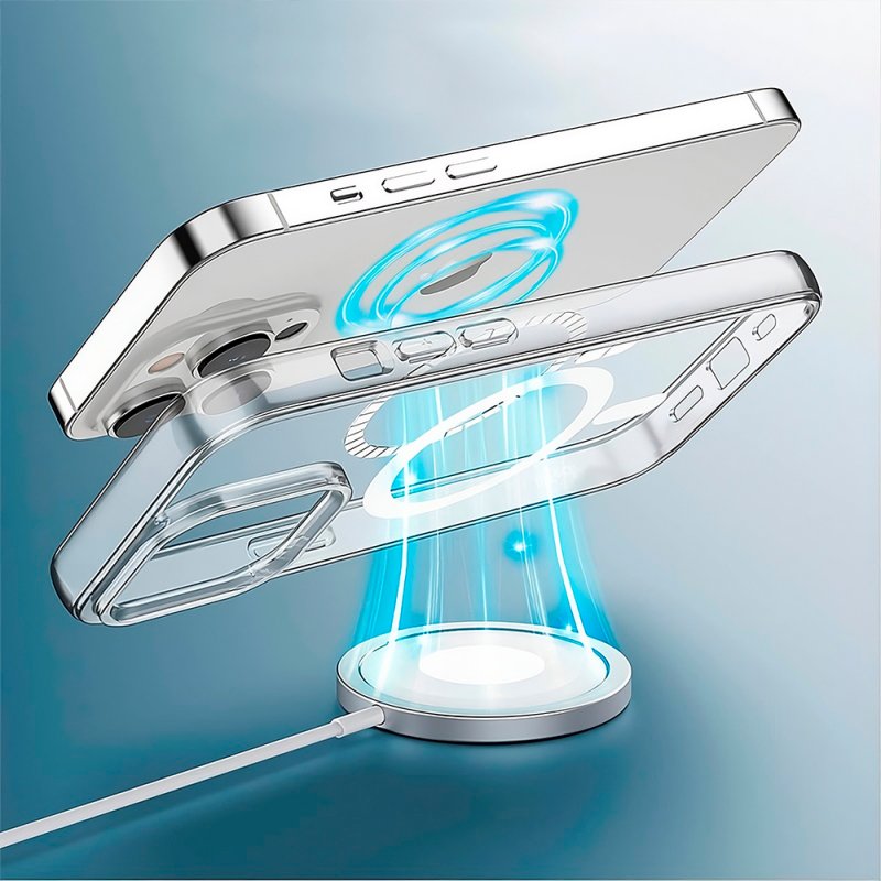 Carcasa COOL para Samsung A376 Galaxy A37 5G Magnética Transparente
