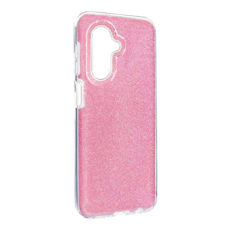 Carcasa COOL para Samsung A576 Galaxy A57 5G Glitter Rosa