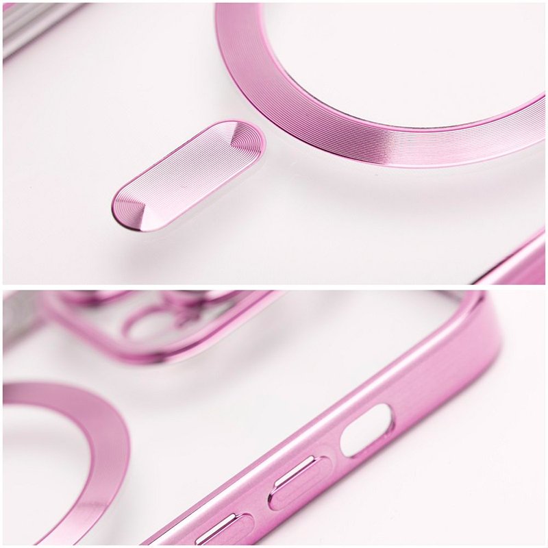 Carcasa COOL para Samsung S731 Galaxy S25 FE Magnética Borde Rosa