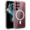 Carcasa COOL para Samsung S908 Galaxy S22 Ultra Magnética Transparente
