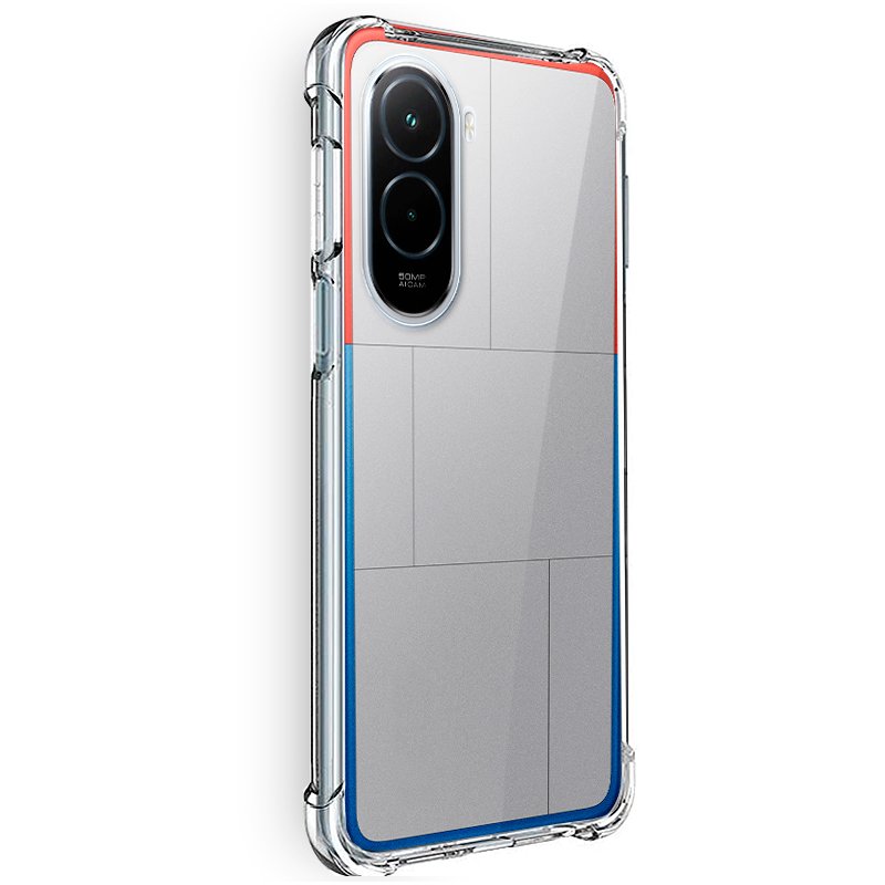 Carcasa COOL para Xiaomi Poco M7 AntiShock Transparente
