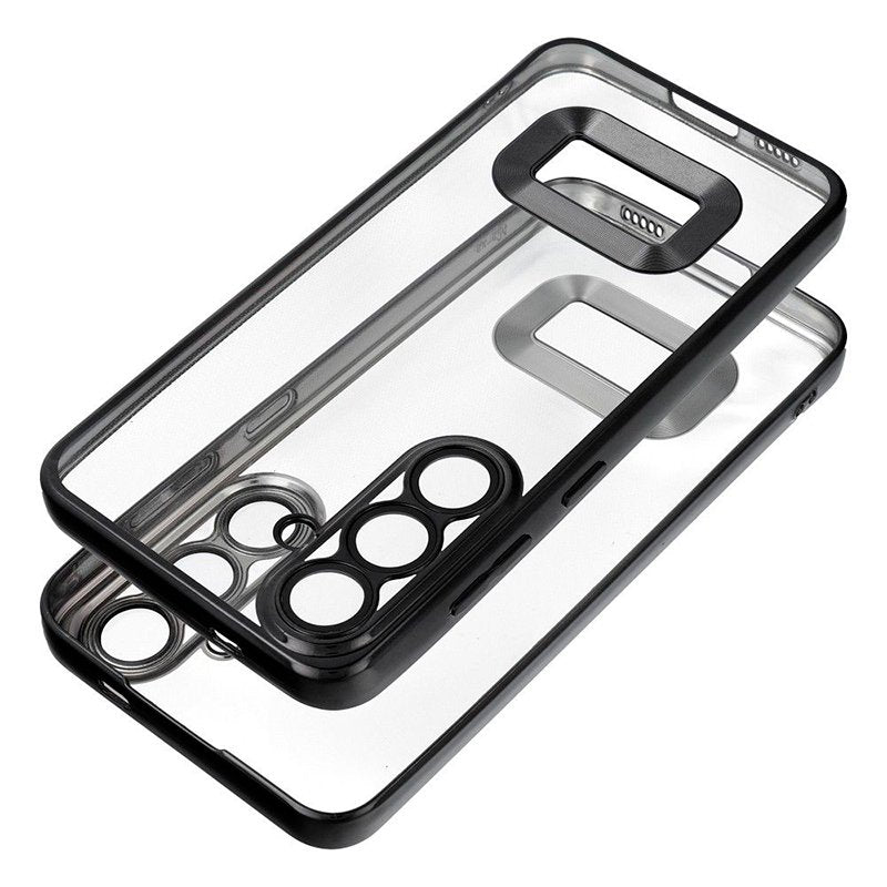Carcasa COOL para Xiaomi Redmi Note 14 5G Borde Metalizado (Negro)