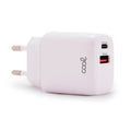 Cargador Red Universal Fast Adapt. (PD) Dual USB-A / USB-C COOL (20W) Blanco