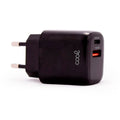 Cargador Red Universal Fast Adapt. (PD) Dual USB-A / USB-C COOL (20W) Negro