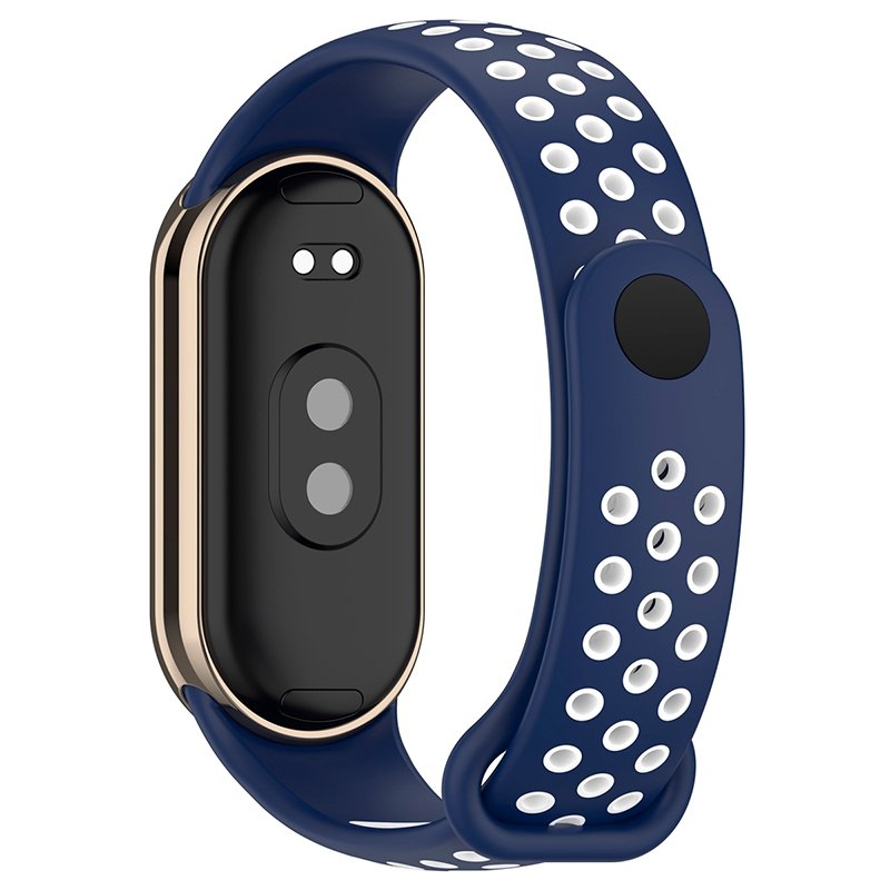 Correa COOL para Xiaomi Smart Band 8 / 9 / 10 Sport Marino-Blanco