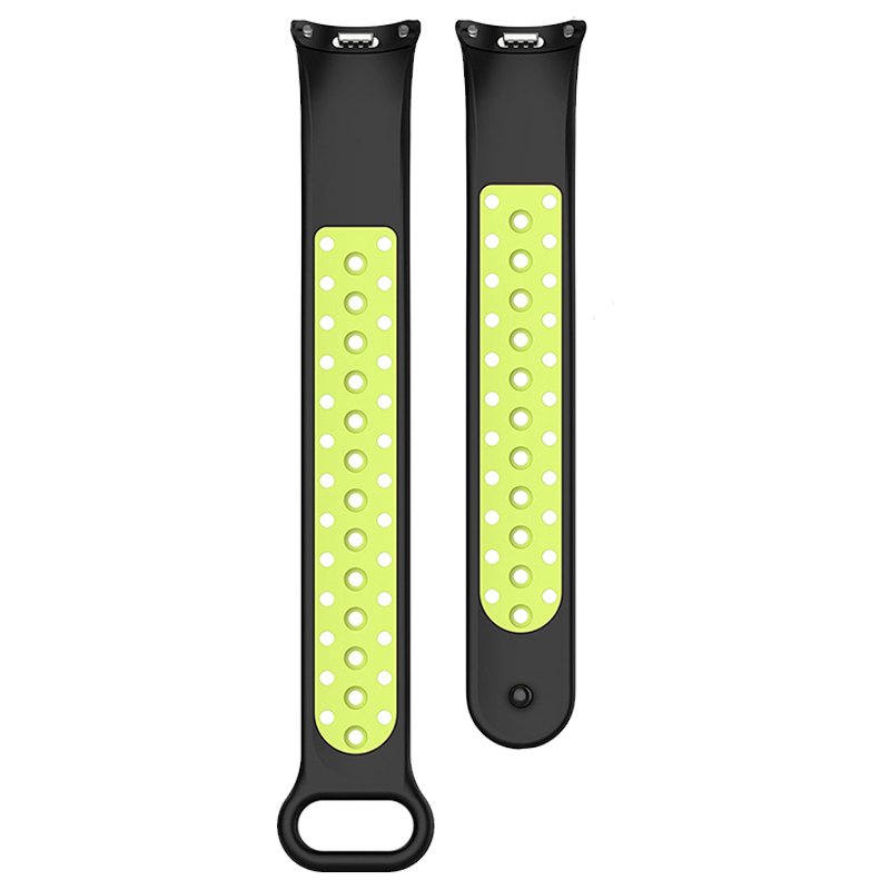 Correa COOL para Xiaomi Smart Band 8 / 9 / 10 Sport Negro-Verde
