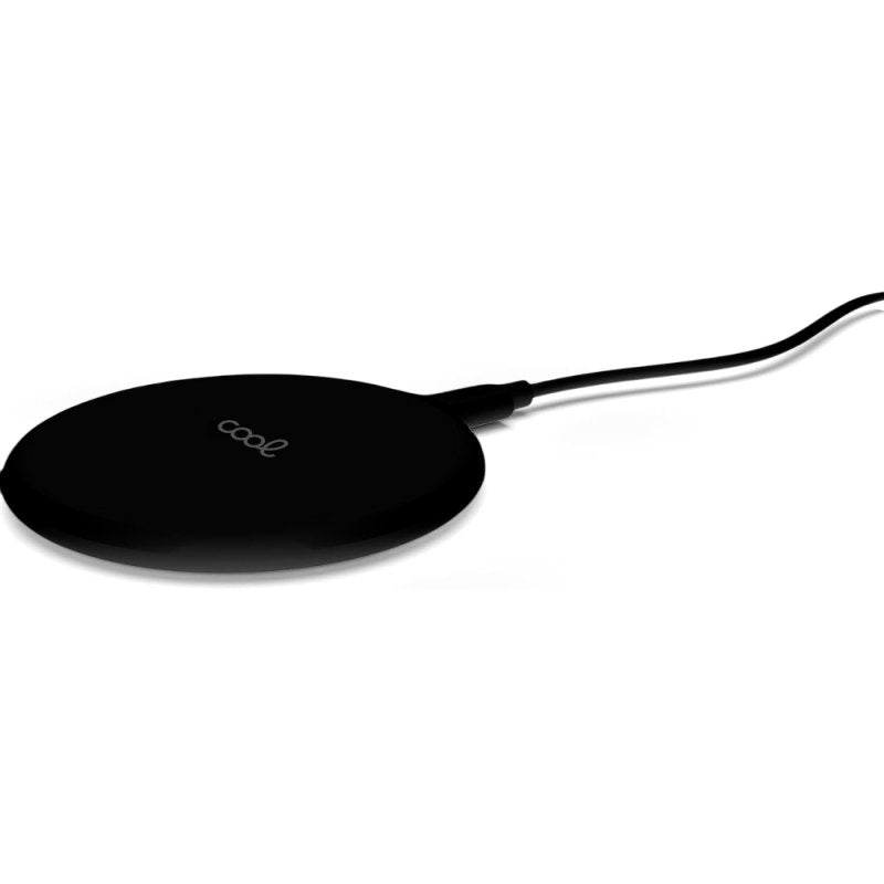 Dock Base Cargador Smartphones Inalámbrico Qi Universal COOL Negro