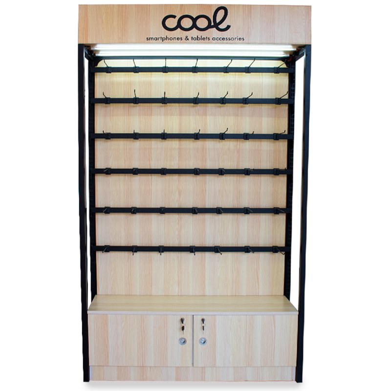 Expositor Corner COOL Accesorios Madera Grande