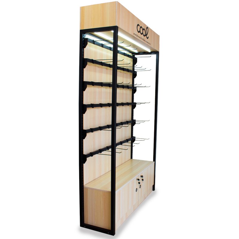 Expositor Corner COOL Accesorios Madera Grande