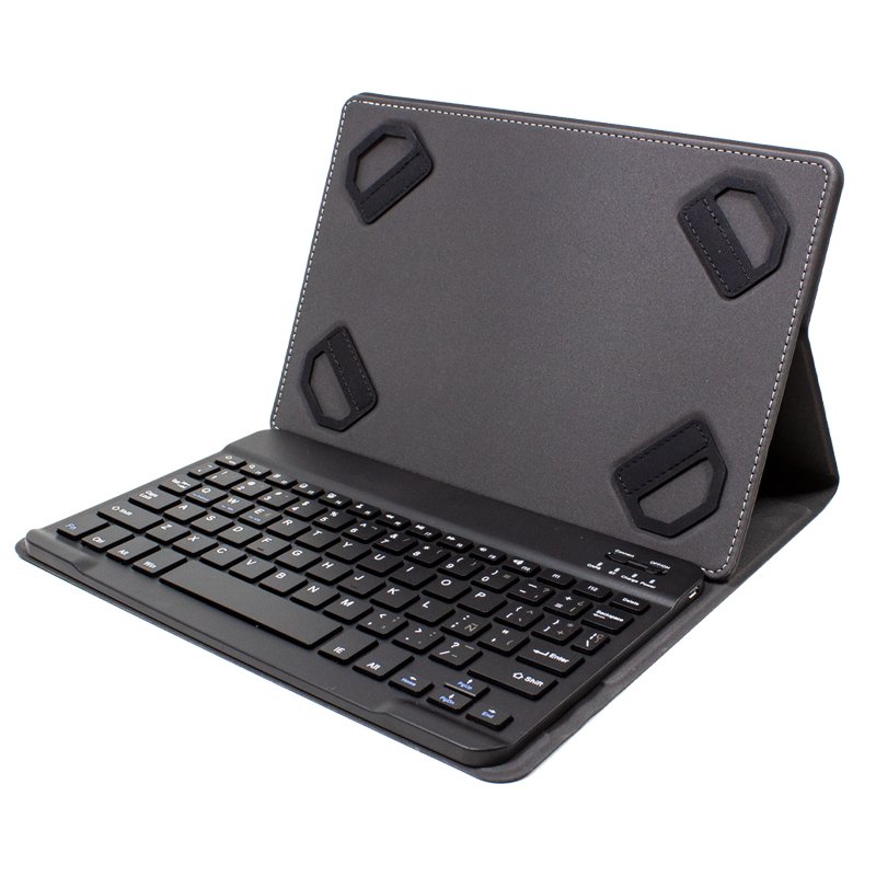 Funda COOL Ebook Tablets 11.5 - 13.5 pulg Polipiel Teclado Bluetooth Negro (Español)