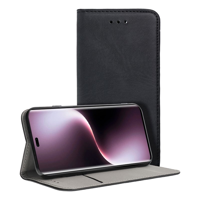 Funda COOL Flip Cover para Honor Magic 7 Lite Liso Negro