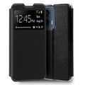 Funda COOL Flip Cover para Motorola Edge 50 Fusion Liso Negro