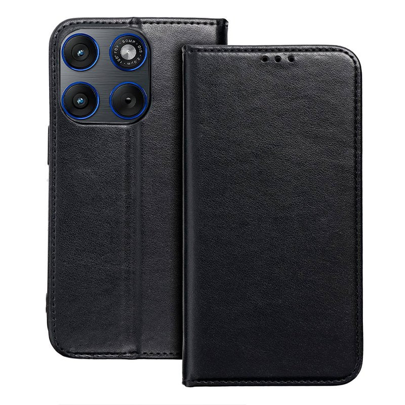 Funda COOL Flip Cover para Motorola Edge 70 Liso Negro