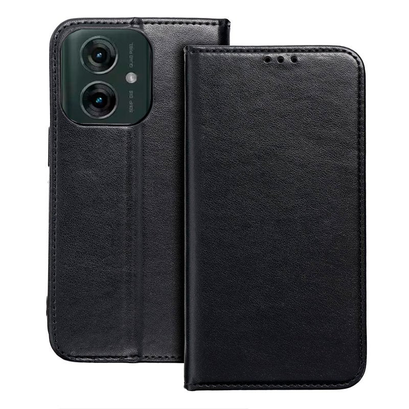 Funda COOL Flip Cover para Motorola Moto G55 5G Liso Negro