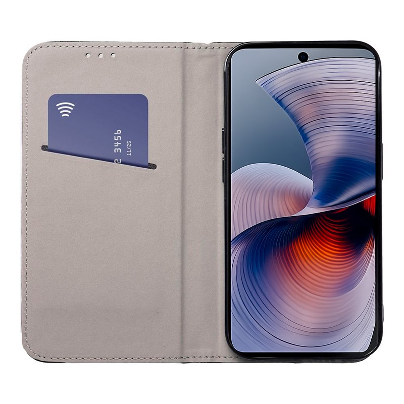Funda COOL Flip Cover para Motorola Moto G57 5G / G57 Power Liso Negro