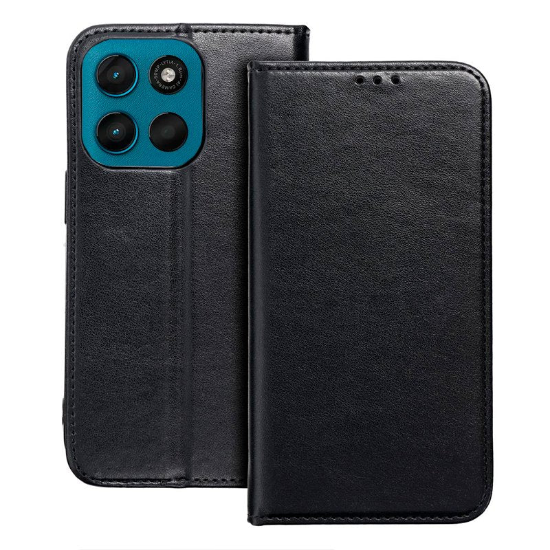 Funda COOL Flip Cover para Motorola Moto G57 5G / G57 Power Liso Negro