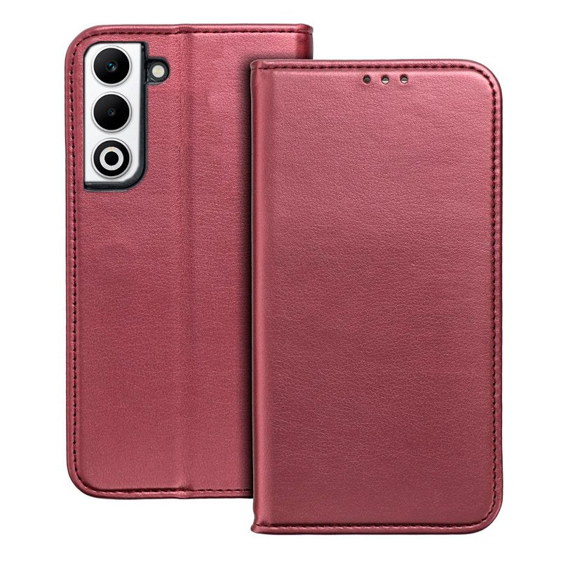 Funda COOL Flip Cover para Oppo A5 4G / A5 5G / A5m Liso Burgundy
