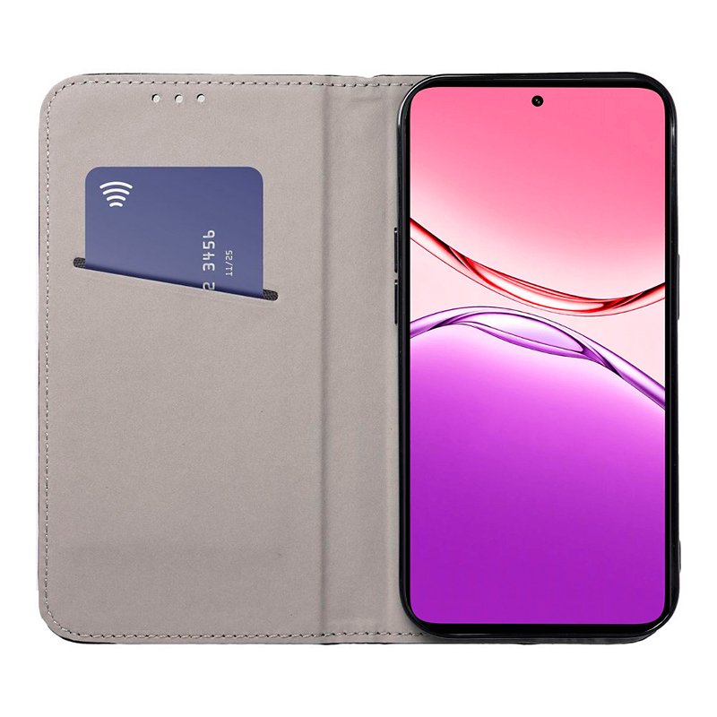 Funda COOL Flip Cover para Oppo A5 4G / A5 5G / A5m Liso Negro