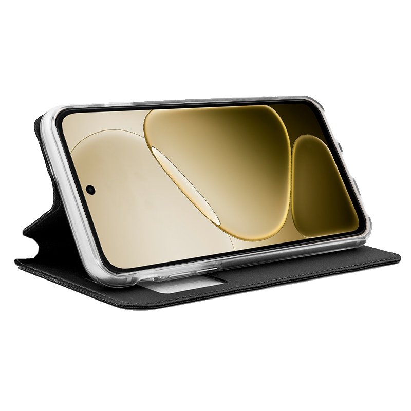 Funda COOL Flip Cover para Oppo A6 / A6 5G Liso Negro