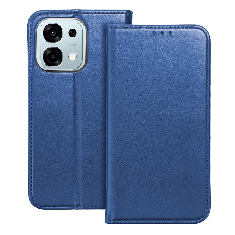Funda COOL Flip Cover para Oppo A6 Pro 5G Liso Azul