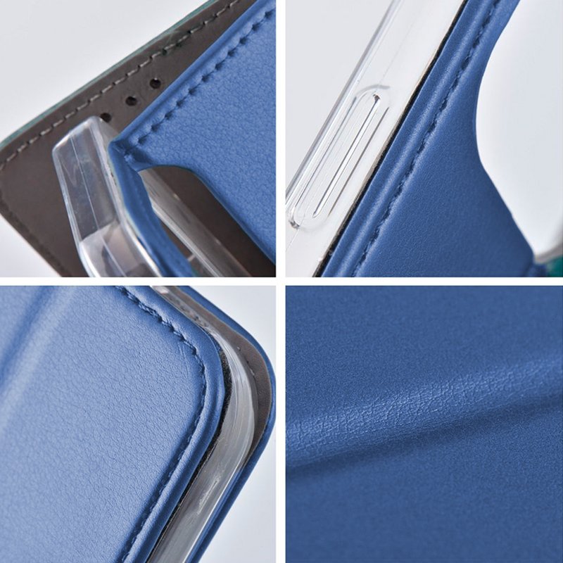 Funda COOL Flip Cover para Oppo A6 Pro 5G Liso Azul