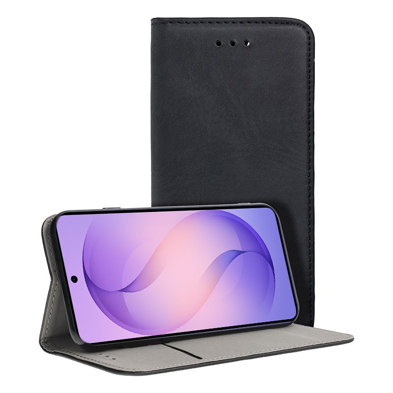 Funda COOL Flip Cover para Samsung S942 Galaxy S26 Liso Negro
