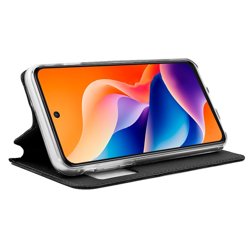 Funda COOL Flip Cover para TCL 605 Liso Negro