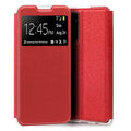 Funda COOL Flip Cover para Xiaomi Redmi Note 11 Pro / Note 11 Pro 5G / Note 12 Pro 4G Liso Rojo