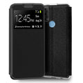 Funda COOL Flip Cover para ZTE Blade A53 Pro Liso Negro