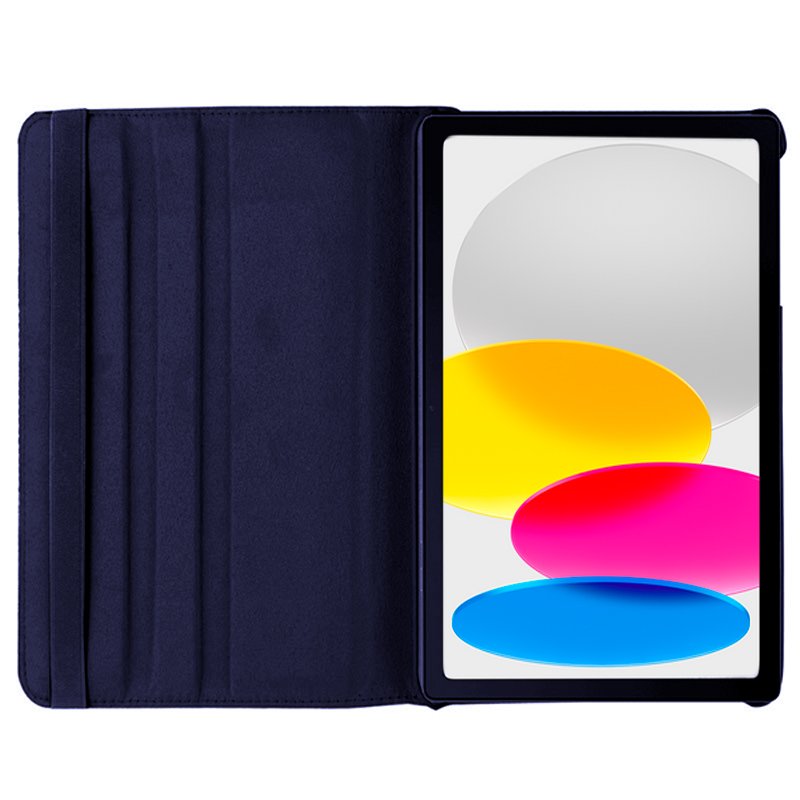 Funda COOL para iPad (2022 / 2024) 10.9 (10 Gen.) / 11 2025 (A16) / 12 2026 Polipiel Azul