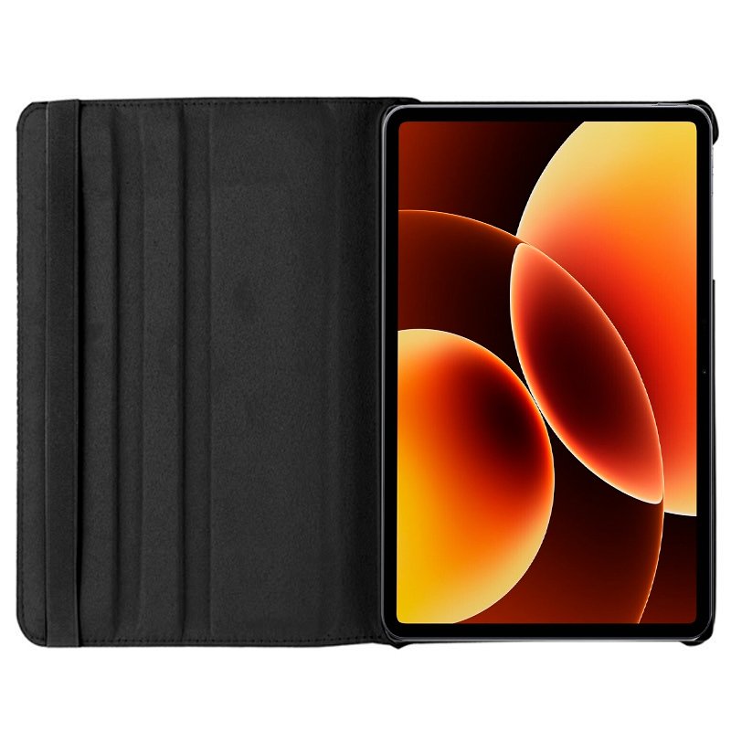 Funda COOL para Xiaomi Pad 7 / 7 Pro / 8 / 8 Pro Giratoria Polipiel Negro