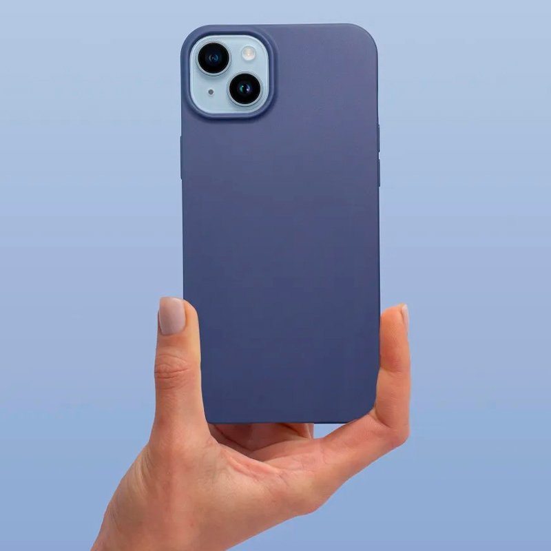 Funda COOL Silicona para iPhone 17 Pro Max (Azul)