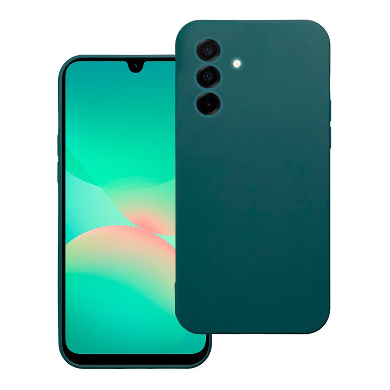 Funda COOL Silicona para Samsung A266 Galaxy A26 5G / A17 / A17 5G (Verde)