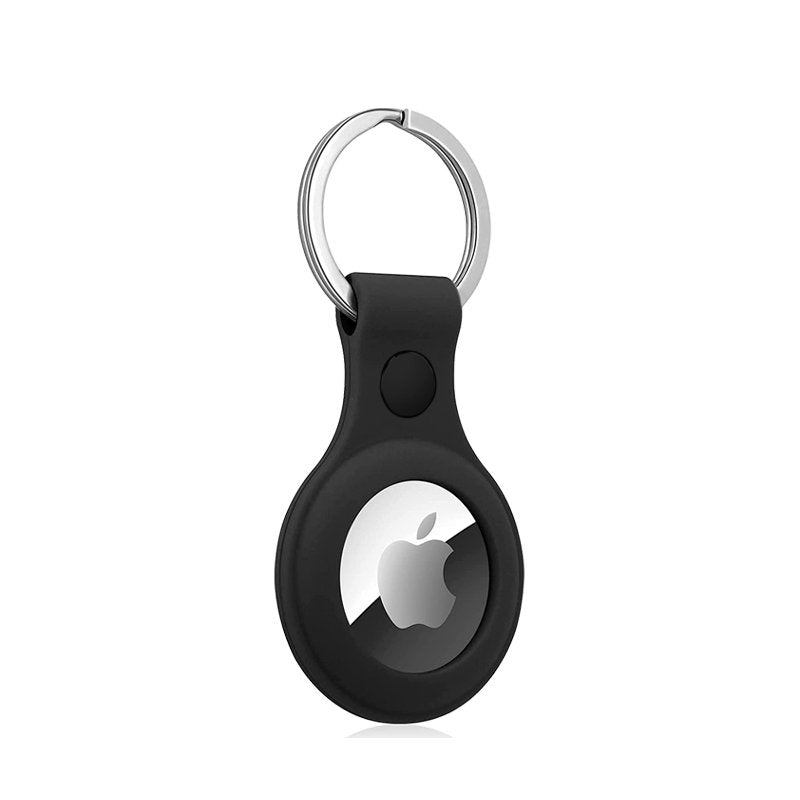 Llavero Protector COOL Compatible con AirTag Silicona Negro