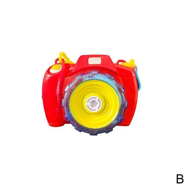 Máquina de Bolhas Câmara LED com Música | Brinquedo Elétrico para Exterior - Telejacob Shop