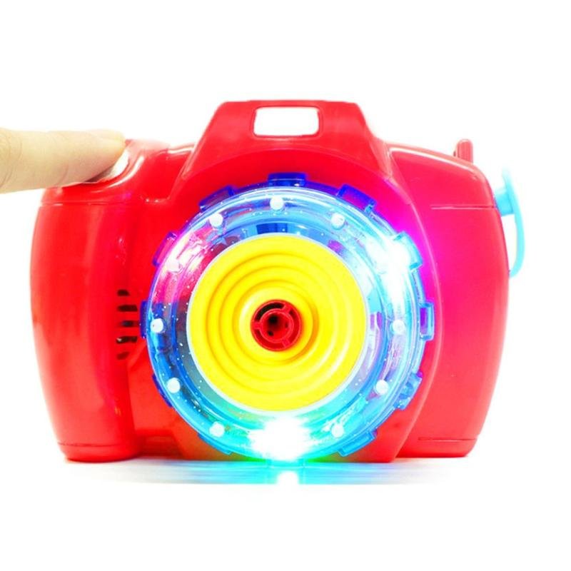 Máquina de Bolhas Câmara LED com Música | Brinquedo Elétrico para Exterior - Telejacob Shop