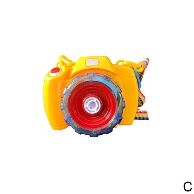 Máquina de Bolhas Câmara LED com Música | Brinquedo Elétrico para Exterior - Telejacob Shop