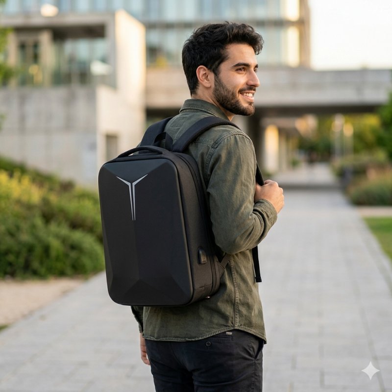 Mochila Ordenador Portátil 15-16 Pulg Gaming COOL Bufalo Negro