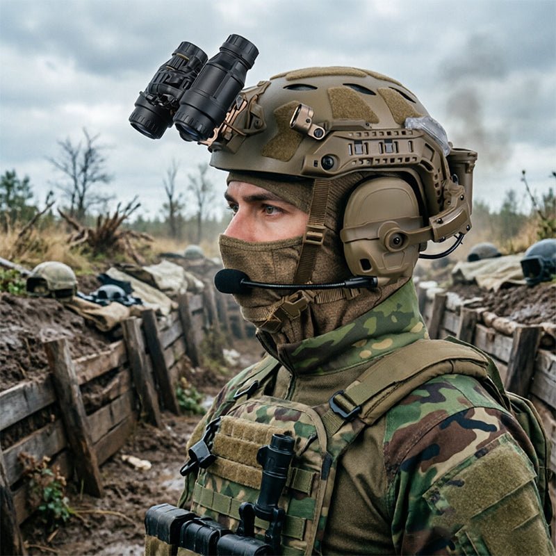 Modelo Dummy NVG Óculos DTNVS – Acessório Tático para Capacete de Airsoft, Paintball e Cosplay - Telejacob Shop