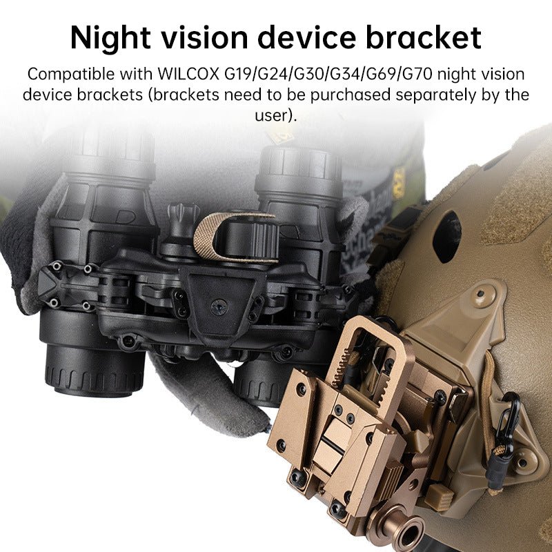 Modelo Dummy NVG Óculos DTNVS – Acessório Tático para Capacete de Airsoft, Paintball e Cosplay - Telejacob Shop