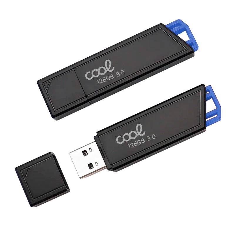 Pen Drive x USB 128 GB 3.0 COOL Lancer Azul